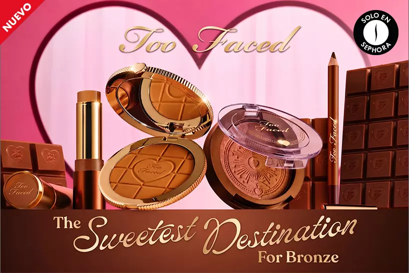 Endulza tu rutina con el toque de Too Faced y sus nuevas f&oacute;rmulas con un delicioso aroma a chocolate.
