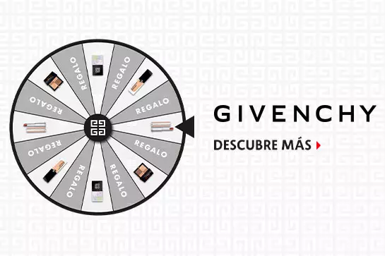En compras mayores a $1,500 MXN de Givenchy obtén un regalo exclusivo de la marca