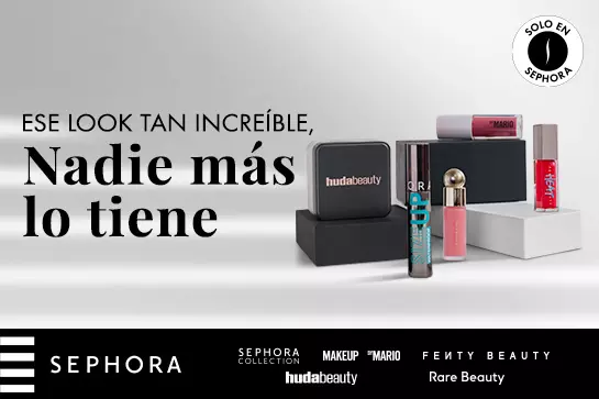 Descubre las marcas exclusivas de Maquillaje y logra look increíble. Encuéntralas solo en Sephora
