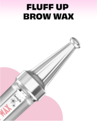 “fluff up brow wax”