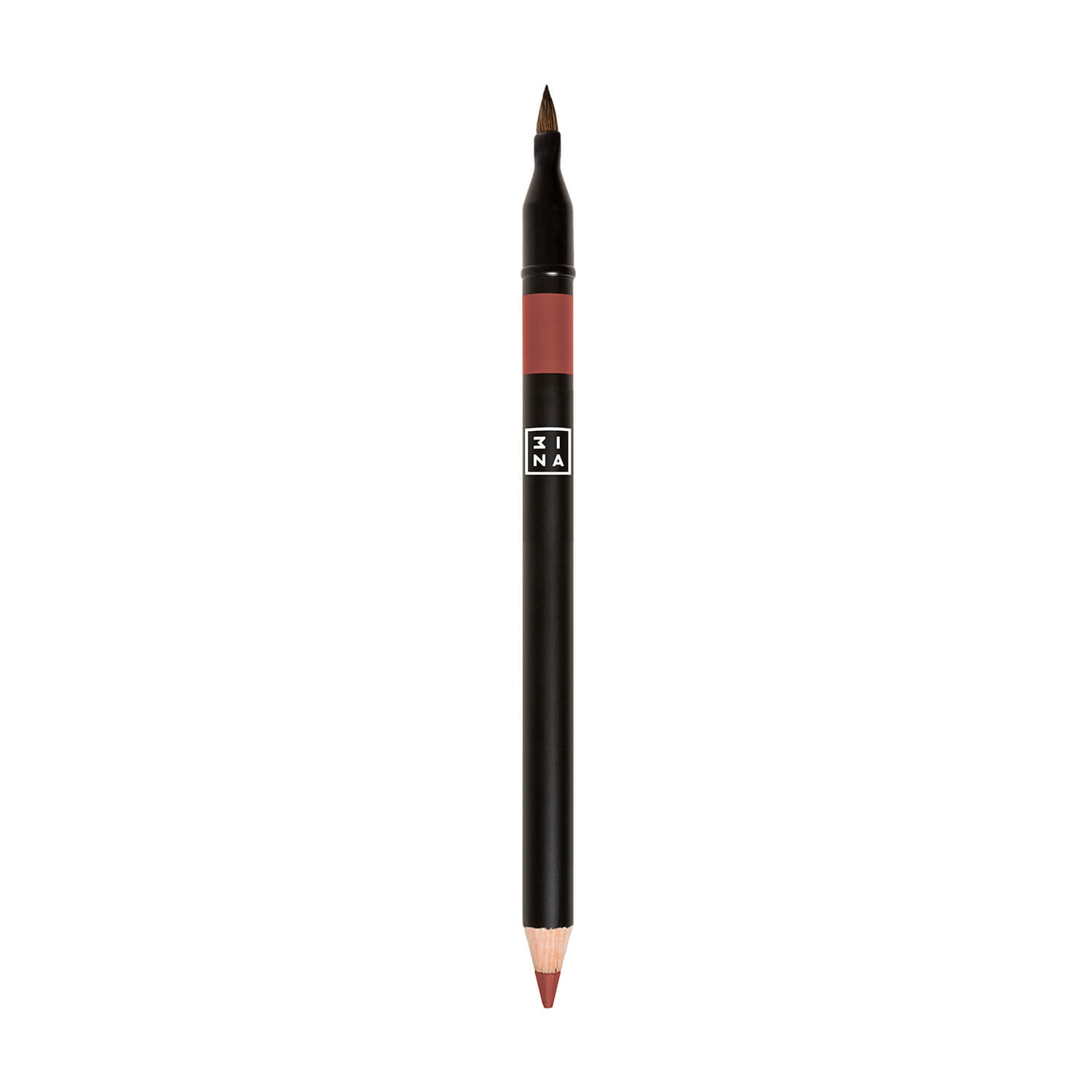 the lip pencil with brush (lápiz delineador de labios con brocha)