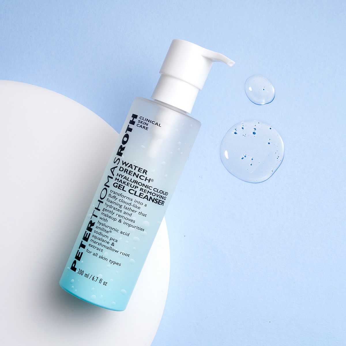 WATER DRENCH HYLAURONIC GEL CLEANSER (GEL LIMPIADOR CON ÁCIDO HIALURÓNICO)