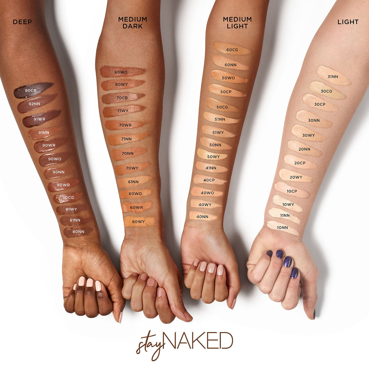 STAY NAKED FOUNDATION (BASE DE MAQUILLAJE)