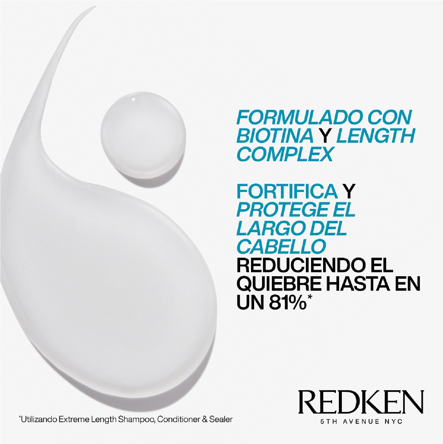 SHAMPOO EXTREME LENGHT (SHAMPOO PARA CABELLO QUEBRADIZO  Y DÉBIL)