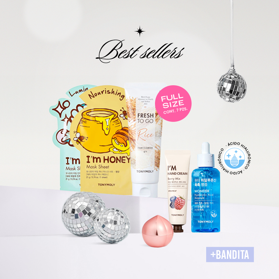 SET TONYMOLY TUS FAVORITOS HOLIDAY 1 (SET DE CUIDADO DE LA PIEL)