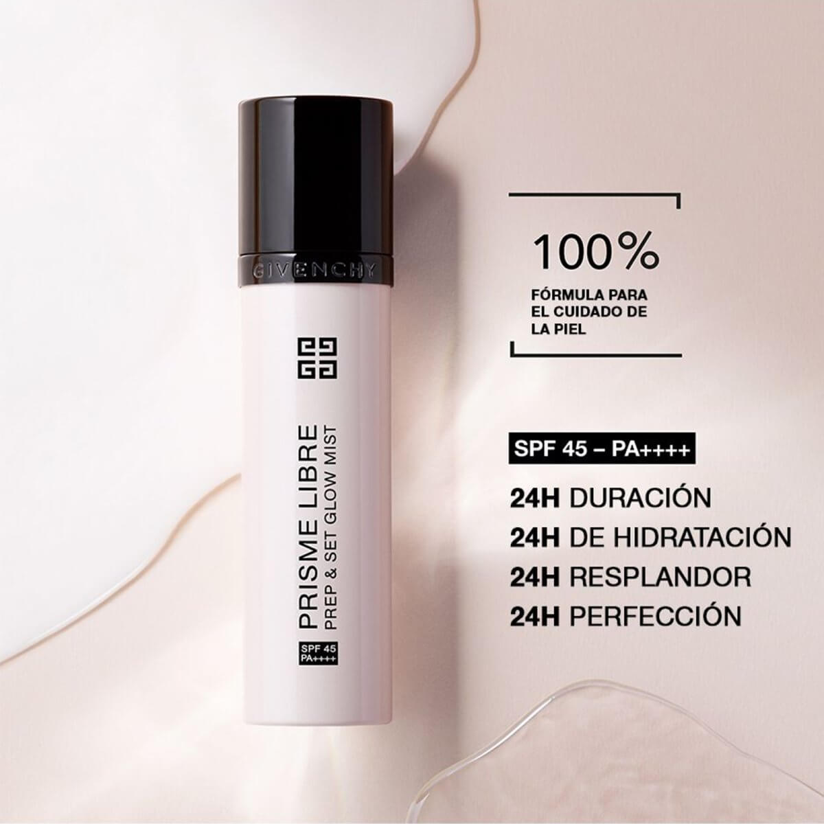 PRISME LIBRE PREP & SET GLOW MIST 4 EN 1 (SPRAY PREPARADORA Y SELLADORA DE PIEL)